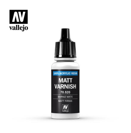 MATT VARNISH 17ml (6-pack)