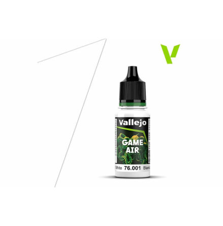 Vallejo Game Air dead white 18ml (6-pack)