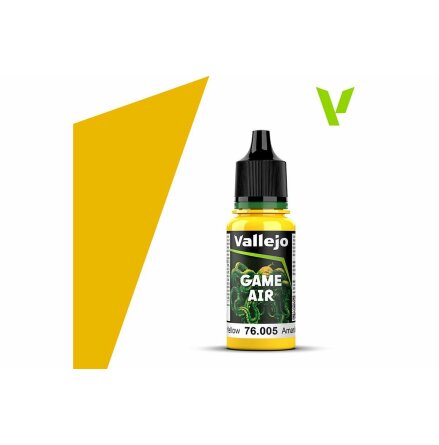 Vallejo Game Air moon yellow 18ml (6-pack)