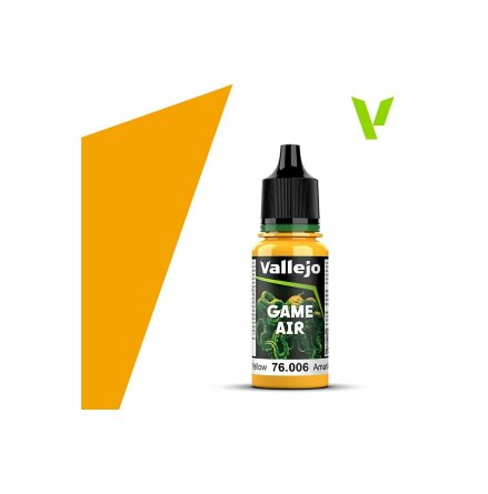 Vallejo Game Air sun yellow 18ml (6-pack)