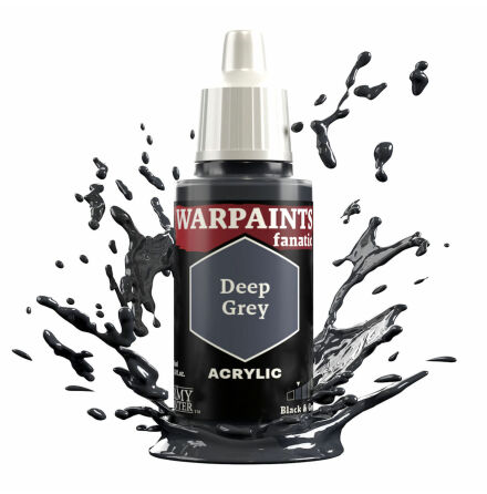 Warpaints Fanatic: Deep Grey (6-pack) (rel. 20/4, förboka senast 21/3)