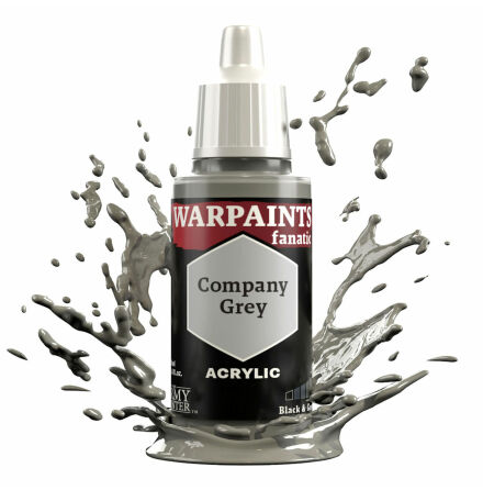 Warpaints Fanatic: Company Grey (6-pack) (rel. 20/4, förboka senast 21/3)