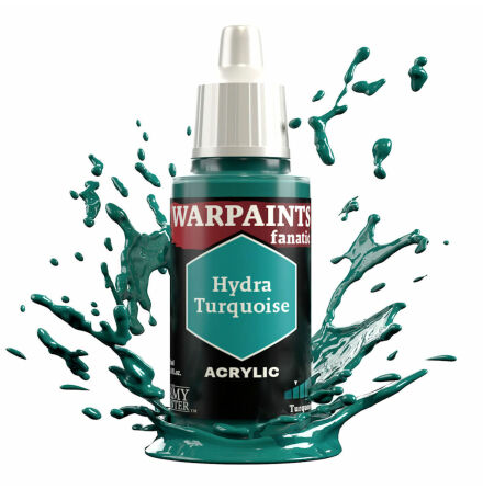 Warpaints Fanatic: Hydra Turquoise (6-pack) (rel. 20/4, förboka senast 21/3)