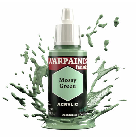 Warpaints Fanatic: Mossy Green (6-pack) (rel. 20/4, förboka senast 21/3)