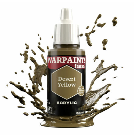 Warpaints Fanatic: Desert Yellow (6-pack) (rel. 20/4, förboka senast 21/3)