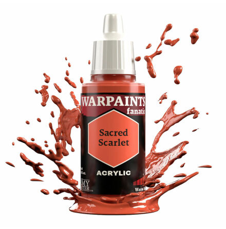 Warpaints Fanatic: Sacred Scarlet (6-pack) (rel. 20/4, förboka senast 21/3)