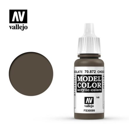 CHOCOLATE BROWN (VALLEJO MODEL COLOR) (6-pack)