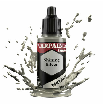 Warpaints Fanatic Metallic: Shining Silver (6-pack) (rel. 20/4, förb. 21/3)