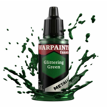 Warpaints Fanatic Metallic: Glittering Green (6-pack) (rel. 20/4, förb. 21/3)