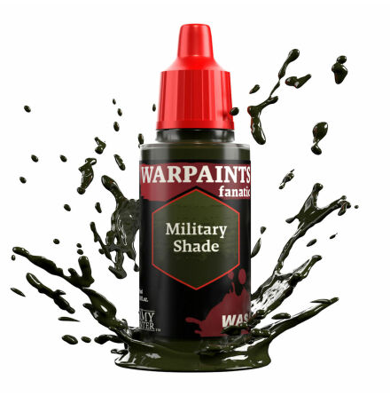 Warpaints Fanatic Wash: Military Shade (6-pack)