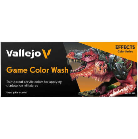 Vallejo Game Color Wash set 8 x 18ml