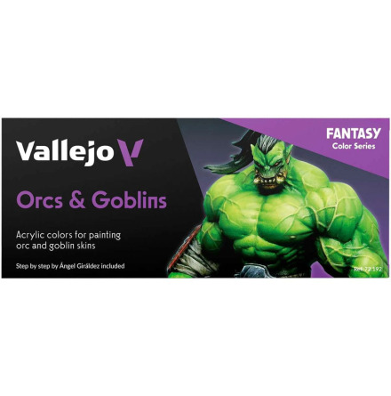 Vallejo Orcs &amp; Goblins set 8 x 18ml