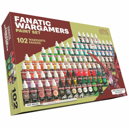 Warpaints Fanatic Wargamers Paint Set (Release 29:e September 2024)