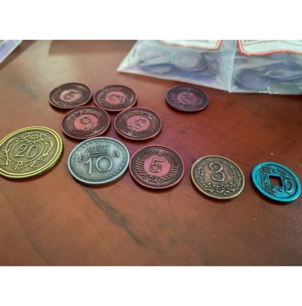 Scythe & Expeditions Metal Coins