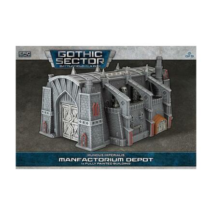 BIAB MUNDUS IMPERIALIS: Manufactorium Depot (6-10 mm epic scale)