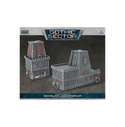 BIAB MUNDUS IMPERIALIS: Scholam &amp; Genatorium (6-10 mm epic scale)