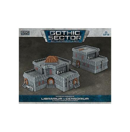 BIAB MUNDUS IMPERIALIS: Librarium &amp; Censorium (6-10 mm epic scale)