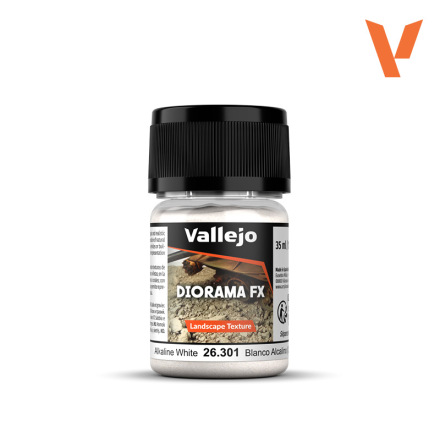 Vallejo Diorama FX: Alcaline white 0,5-1,0mm, 35ml