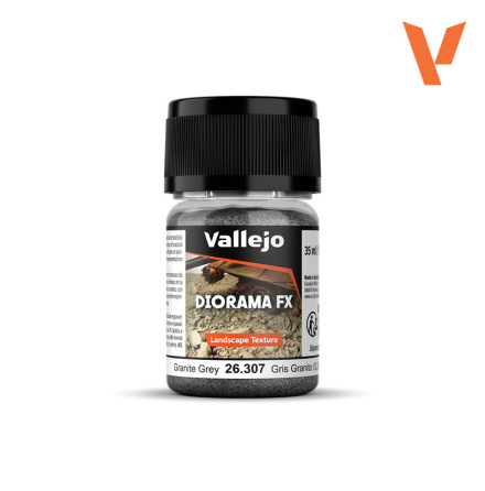 Vallejo Diorama FX: Granite grey 0,2-0,6mm, 35ml