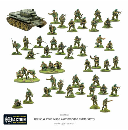 British &amp; Inter-Allied Commandos Starter Army