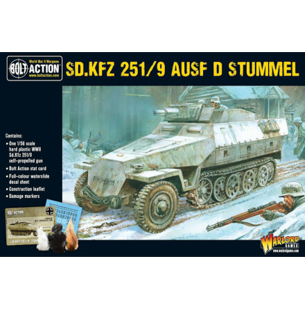 Sd.Kfz 251/9 Ausf D (Stummel) Half track