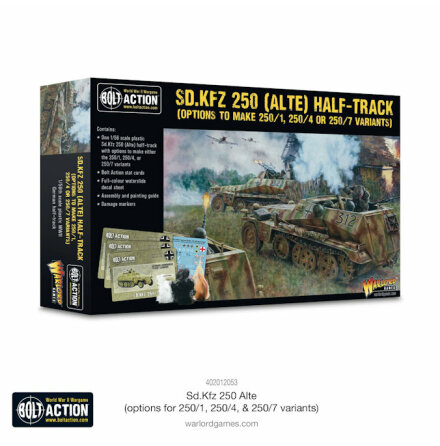 Sd.Kfz 250 (Alte) Half-Track (Options for 250/1, 250/4, 250/7)