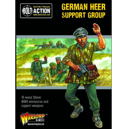 German Heer Support Group (HQ, Mortar &amp; MMG)