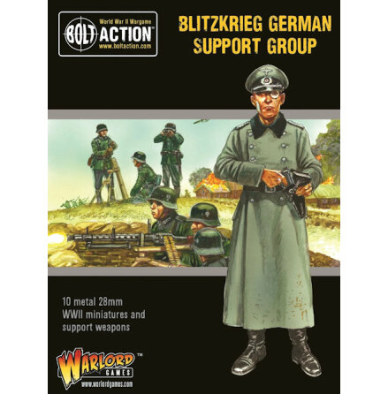 Blitzkrieg German Support Group (HQ, Mortar &amp; MMG)