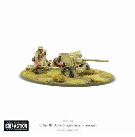 8th Army 6 Pounder AT