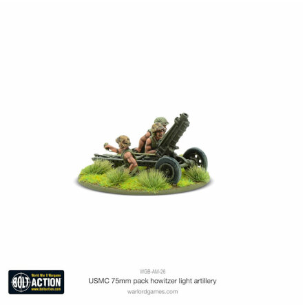 US Marine Corps 75mm Pack Howitzer Light Artillery