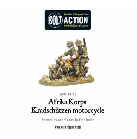 Afrika Korps Kradschutzen Motorcycle