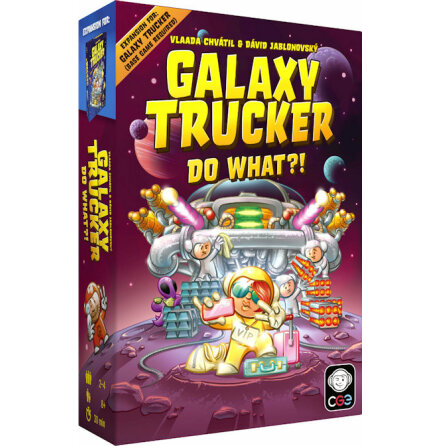 Galaxy Trucker: Do What?! (Release Essen 2025, preliminrt pris)