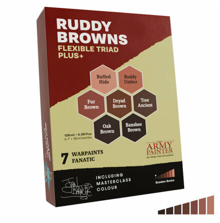Ruddy Browns Flexible Triad PLUS+ Set (Rel: 2025-08-16, Bestll sen: 2025-07-11)