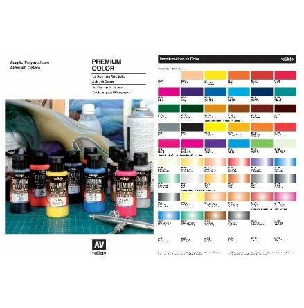 Vallejo Color chart Premium color CC081