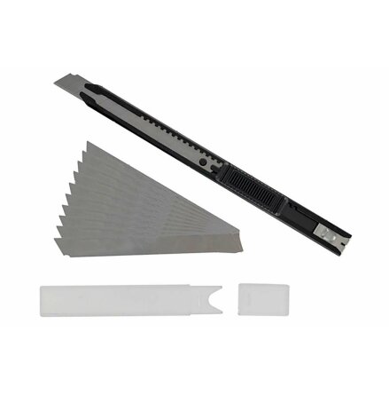 Vallejo Slim Snap-off knife &amp; 10 blades
