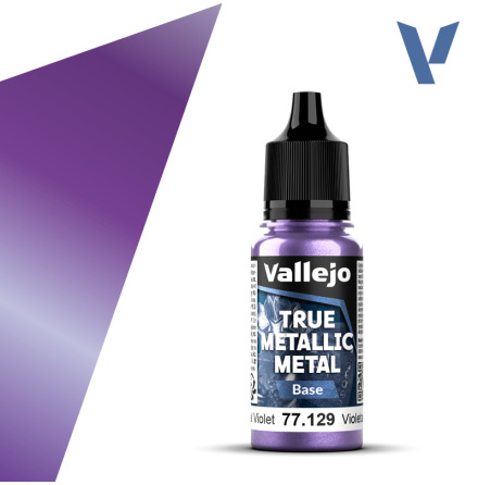 CELESTIAL VIOLET BASE (VALLEJO TRUE METALLIC METAL) (6-pack)