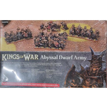Abyssal Dwarf Army Set (2011)