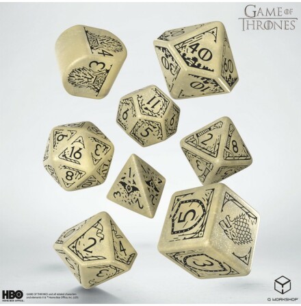 Game of Thrones: Stark Dice Set