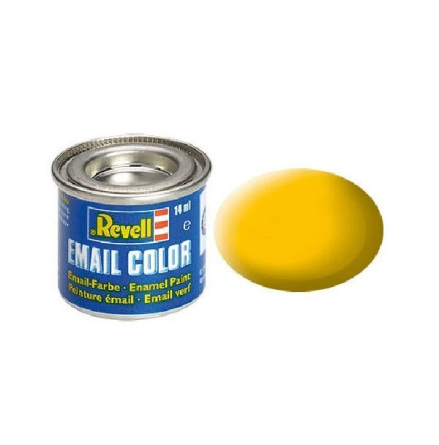 REVELL Enamel 14 ml. yellow, mat (6-pack)