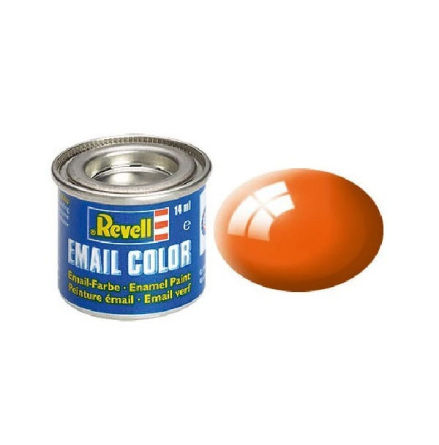REVELL Enamel 14 ml. orange, gloss (6-pack)