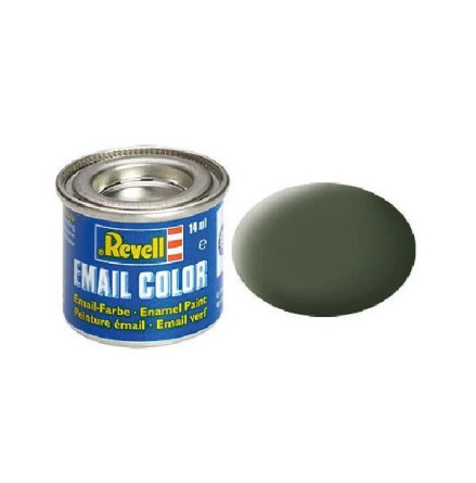 REVELL Enamel 14 ml. bronze green mat (6-pack)