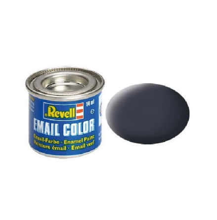 REVELL Enamel 14 ml. tank grey mat (6-pack)