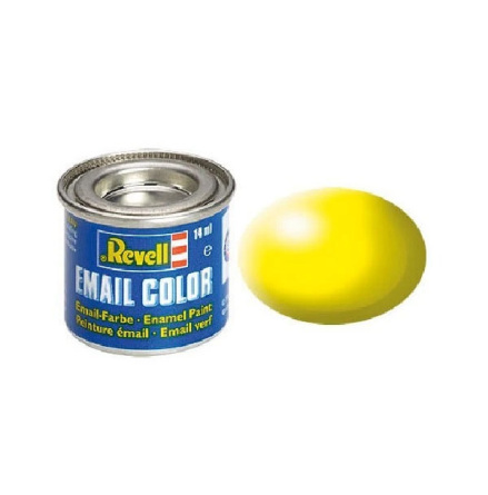 REVELL Enamel 14 ml. luminous yellow silk (6-pack)
