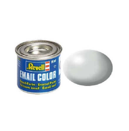 REVELL Enamel 14 ml. light grey silk (6-pack)