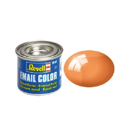REVELL Enamel 14 ml. orange clear (6-pack)