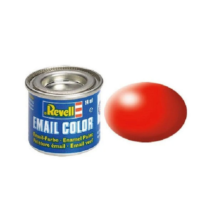 REVELL Enamel 14 ml. luminous red silk (6-pack)