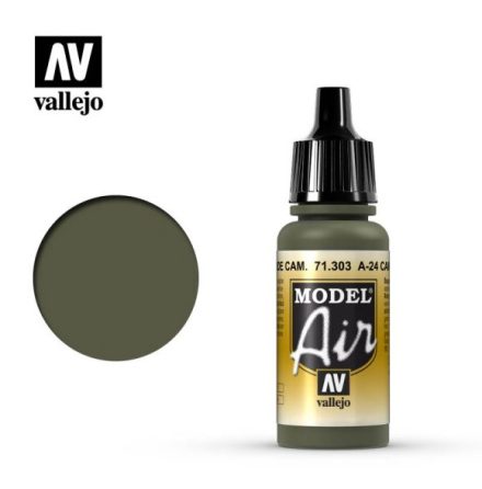 MI. A-24M CAMOUFLAGE GREEN (VALLEJO MODEL AIR) (6-pack)