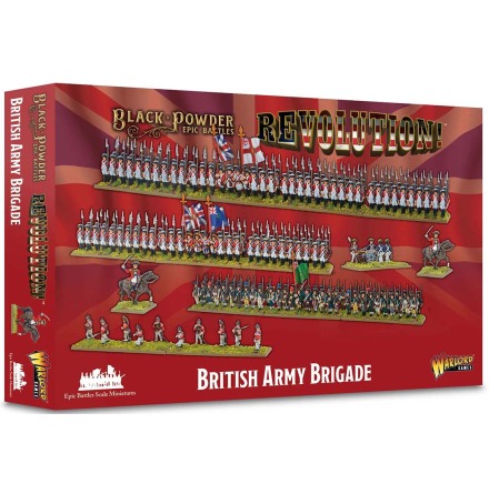 Black Powder Epic Battles: Revolution! - British Army Brigade (Release 06-28)