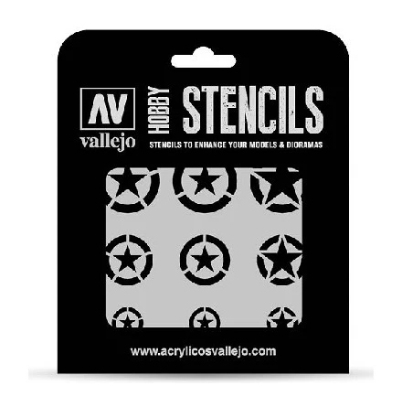 Vallejo Stencil USAF Markings