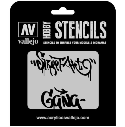 Vallejo Stencil Street Art No. 2